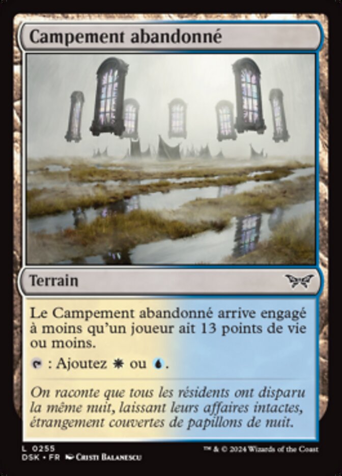 image Campement abandonné