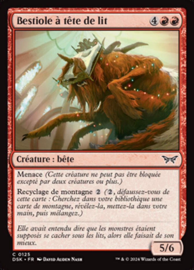 image Bestiole à tête de lit