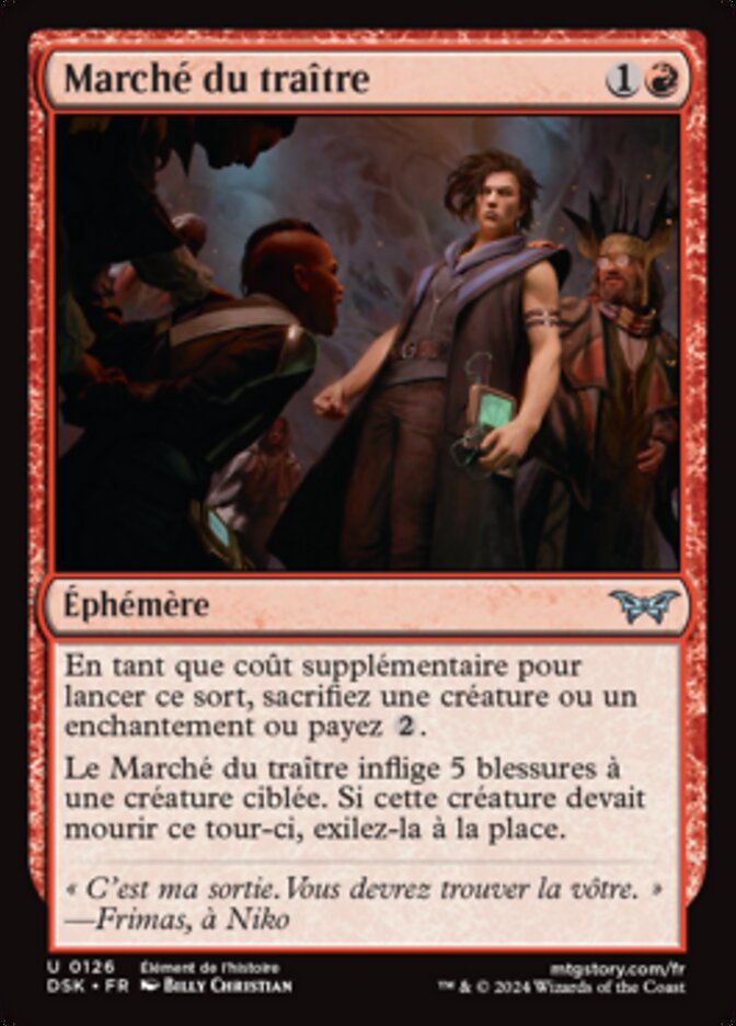 image Marché du traître