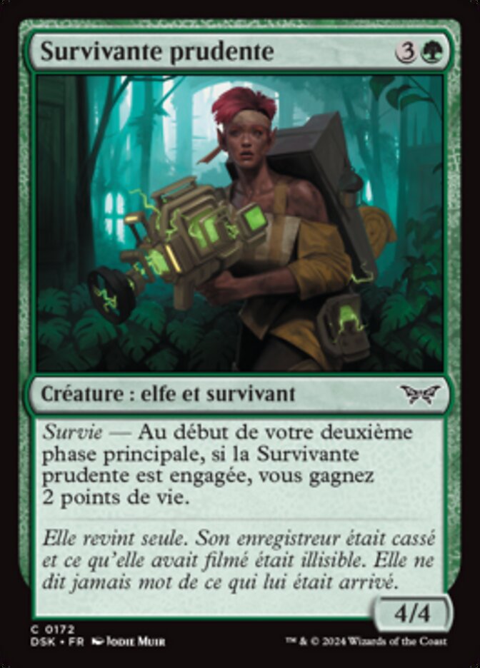 image Survivante prudente