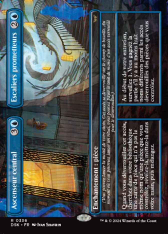 image Central Elevator // Promising Stairs