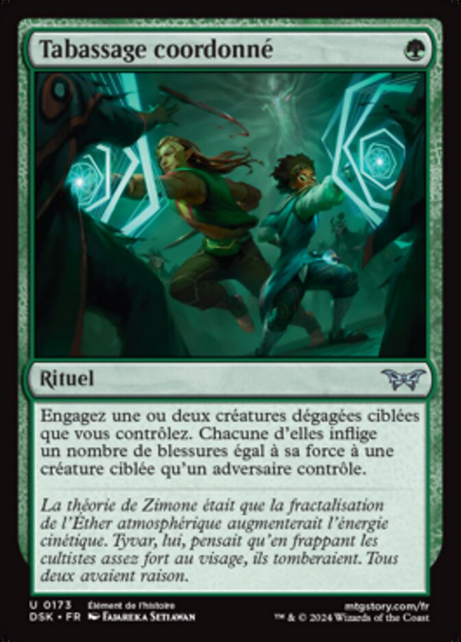 image Tabassage coordonné