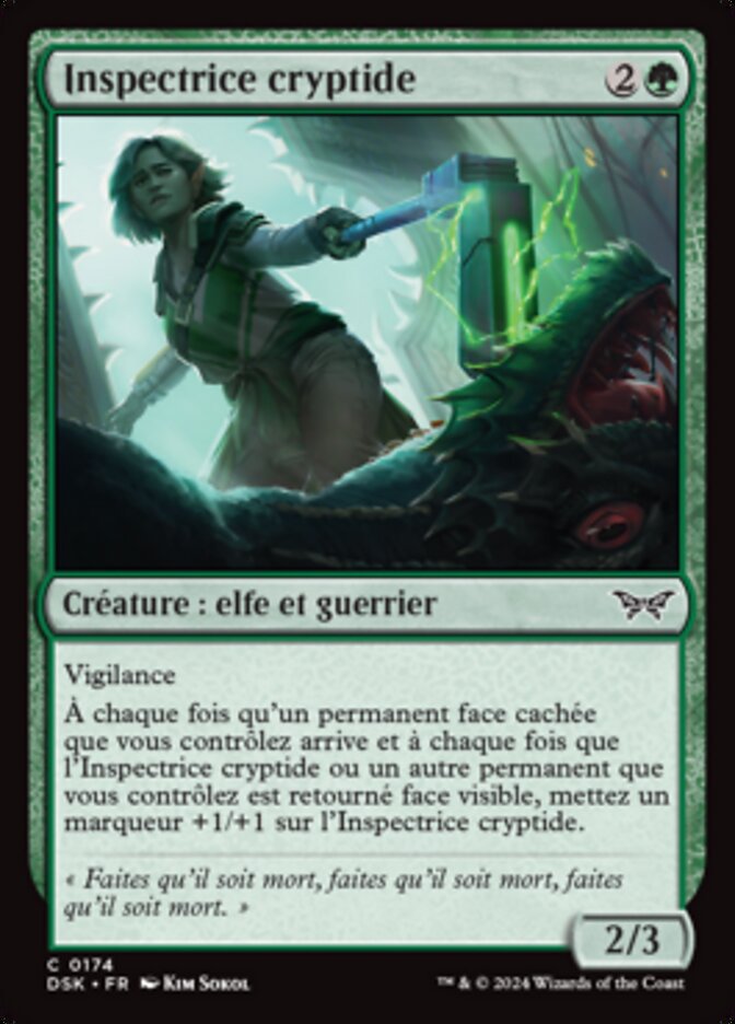 image Inspectrice cryptide