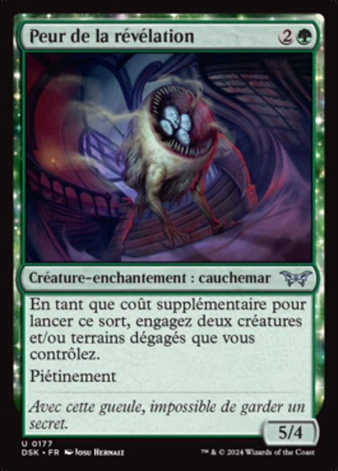 image Peur de la révélation