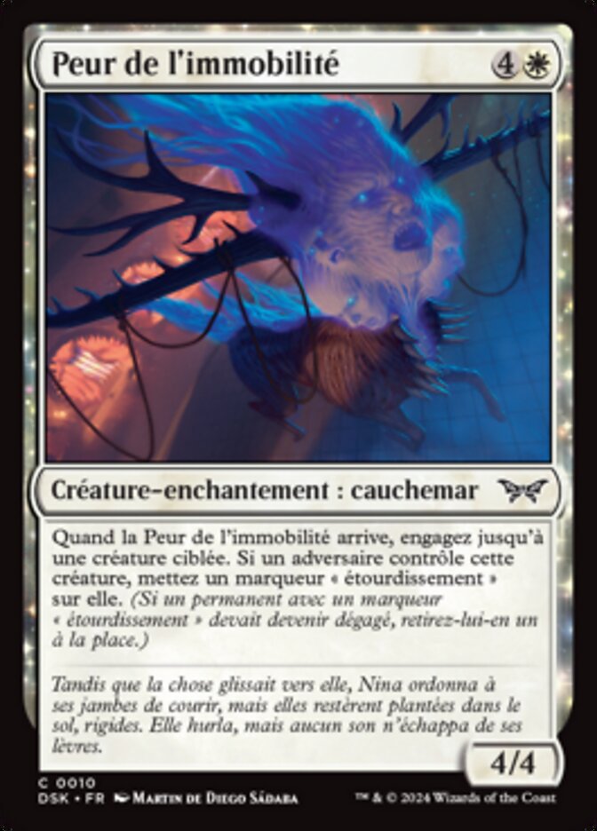 image Peur de l'immobilité