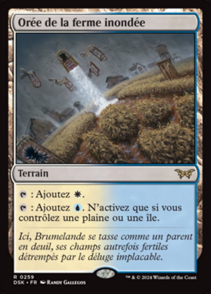 image Orée de la ferme inondée