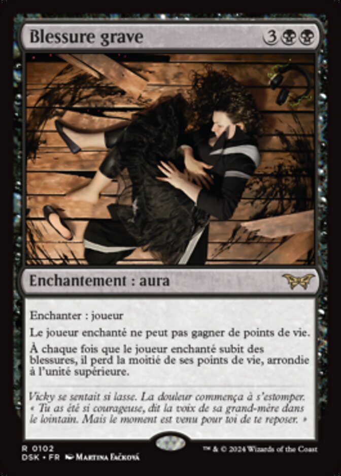 image Blessure grave