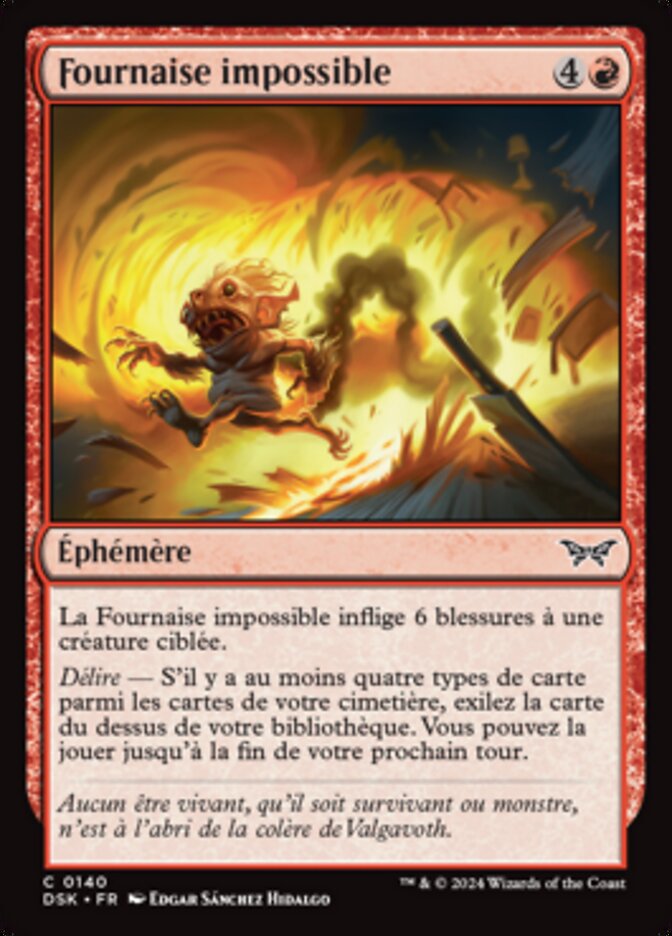 image Fournaise impossible