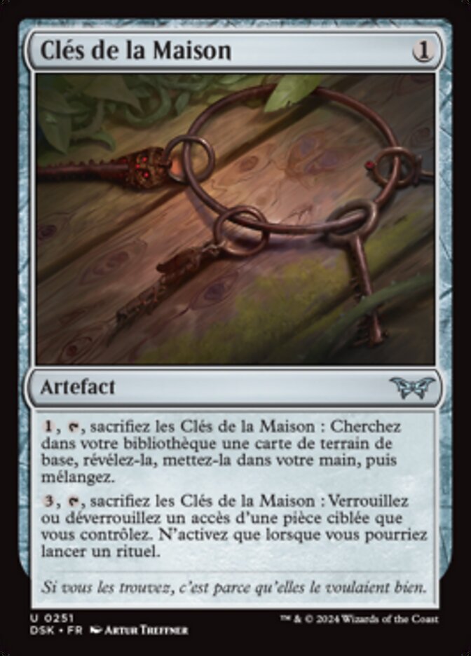 image Clés de la Maison