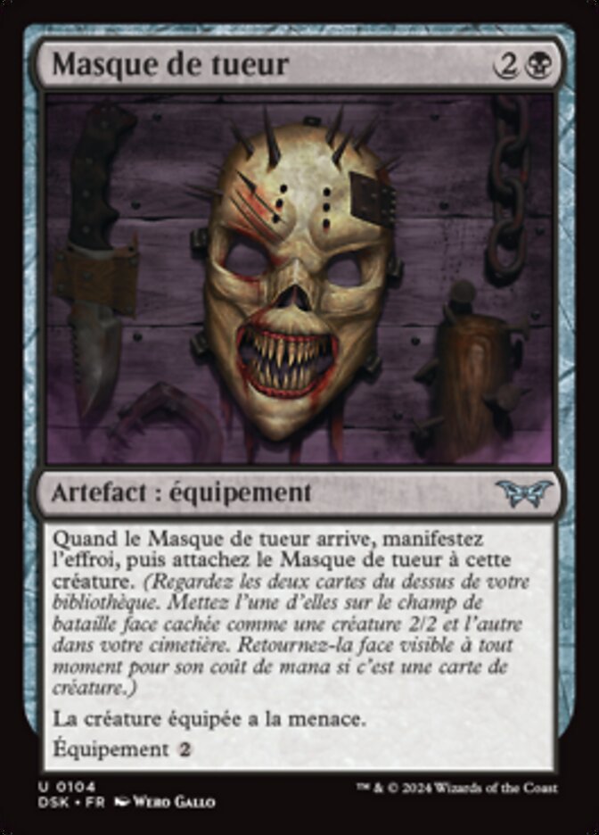 image Masque de tueur