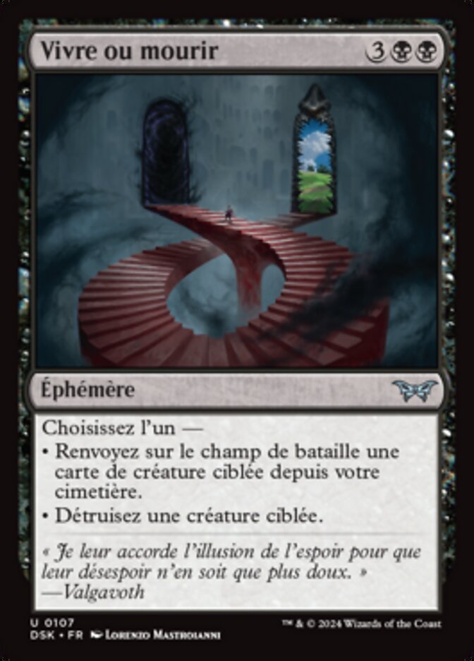 image Vivre ou mourir