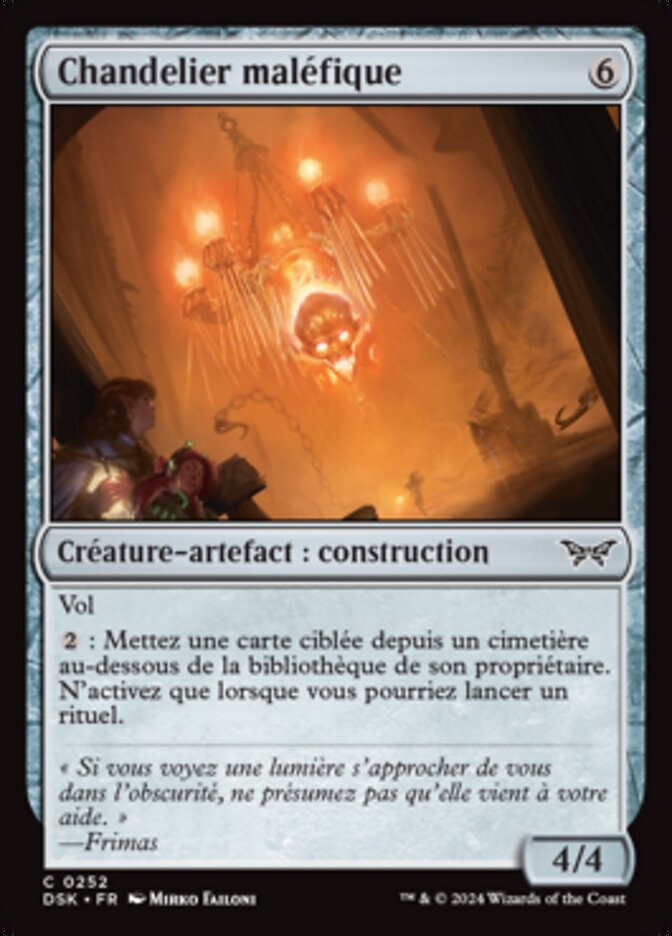 image Chandelier maléfique