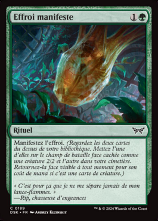 image Effroi manifeste