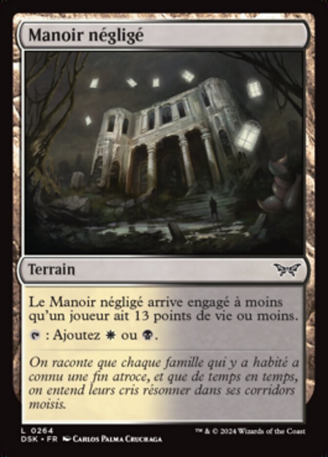 image Manoir négligé