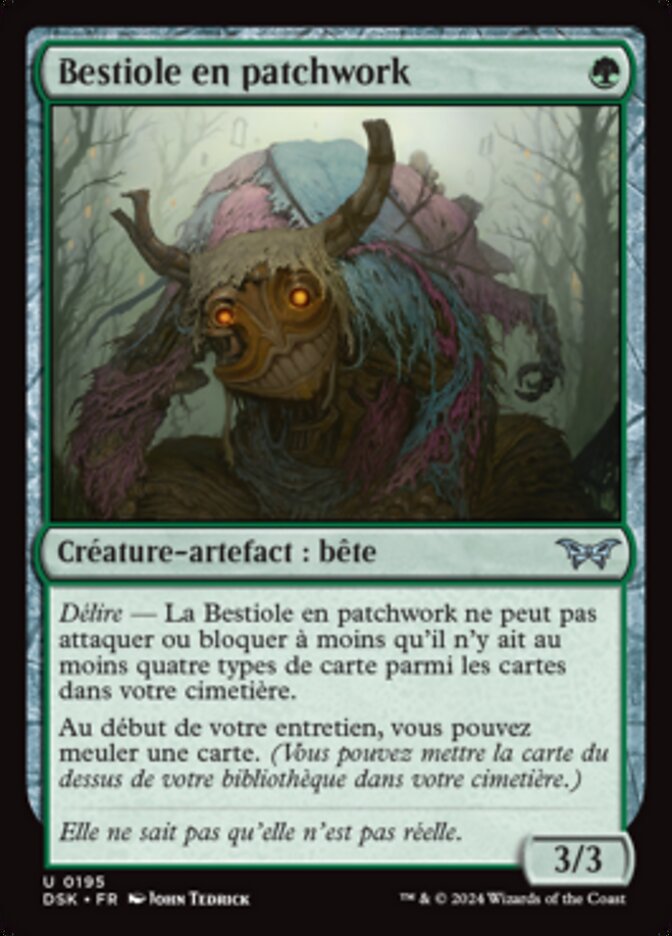 image Bestiole en patchwork