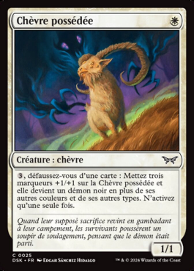 image Chèvre possédée