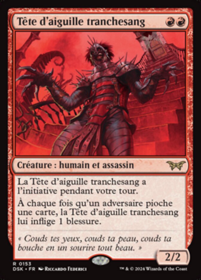 image Tête d'aiguille tranchesang