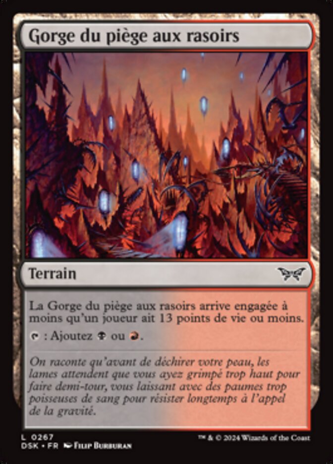 image Gorge du piège aux rasoirs