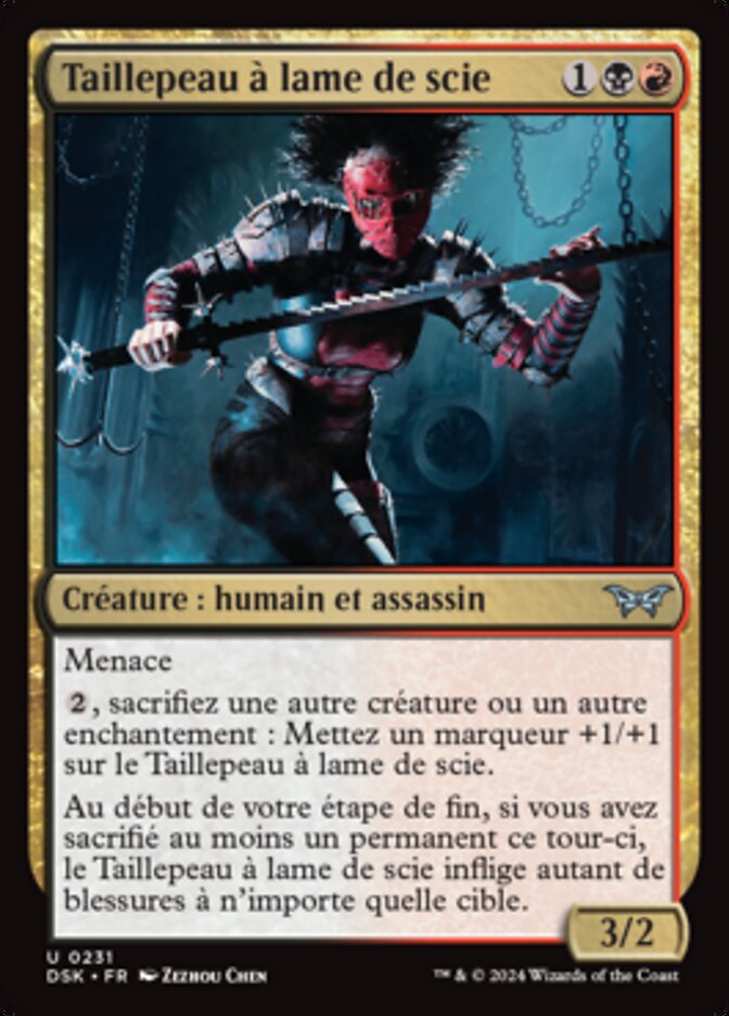 image Taillepeau à lame de scie