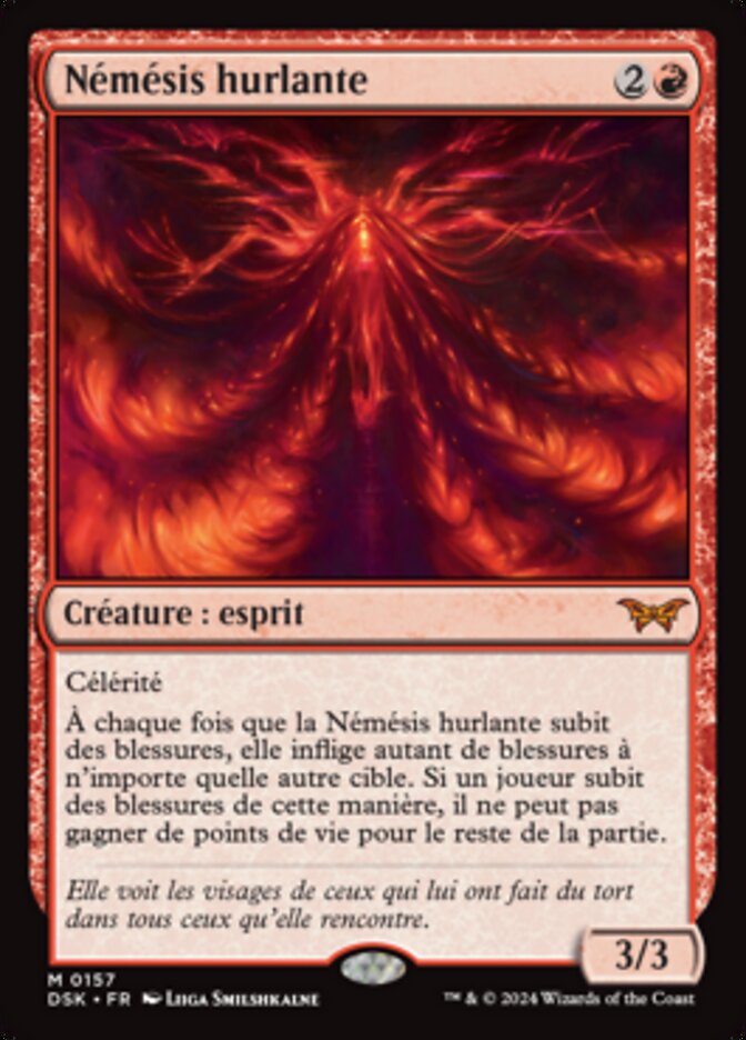 image Némésis hurlante