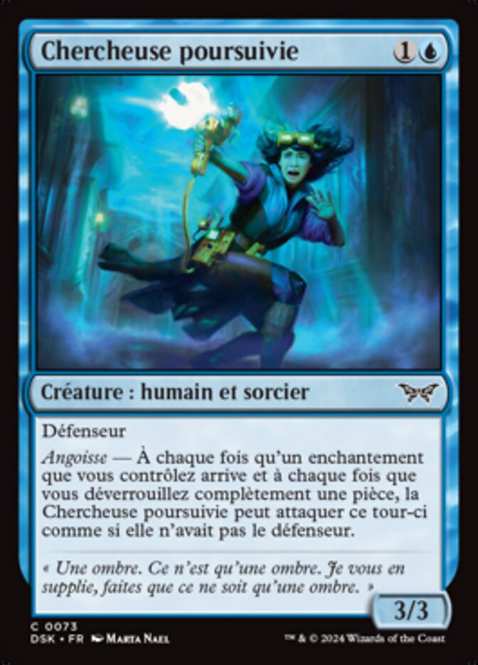 image Chercheuse poursuivie