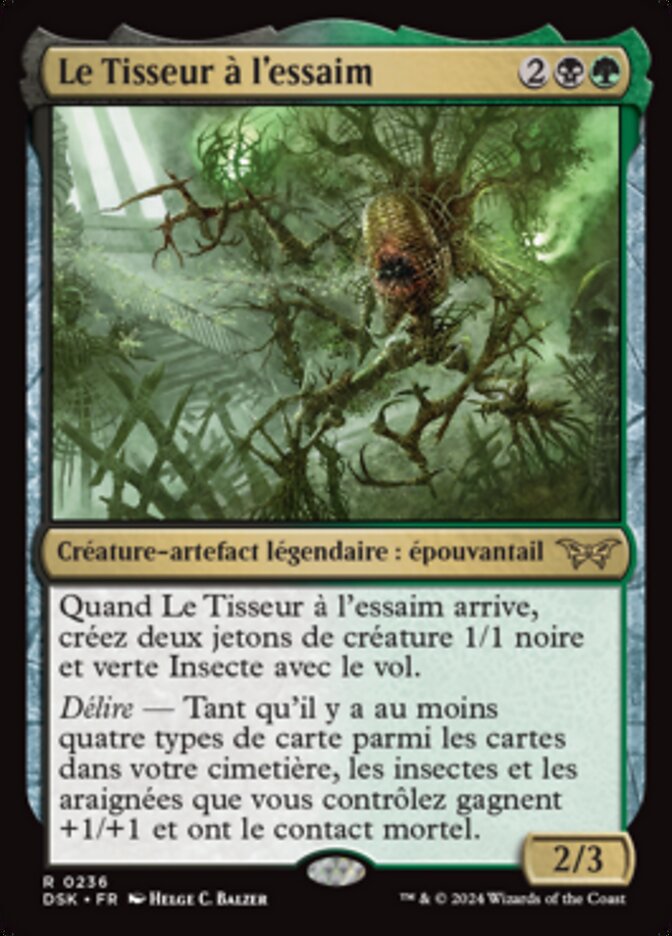 image Le Tisseur à l'essaim