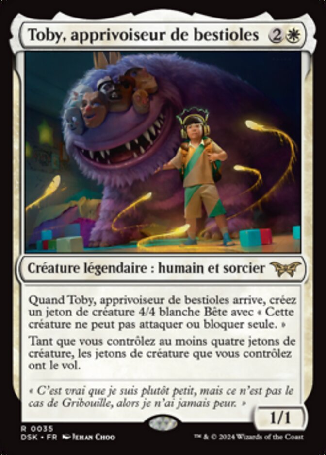 image Toby, apprivoiseur de bestioles