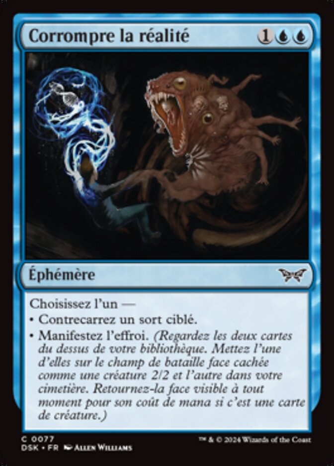 image Corrompre la réalité