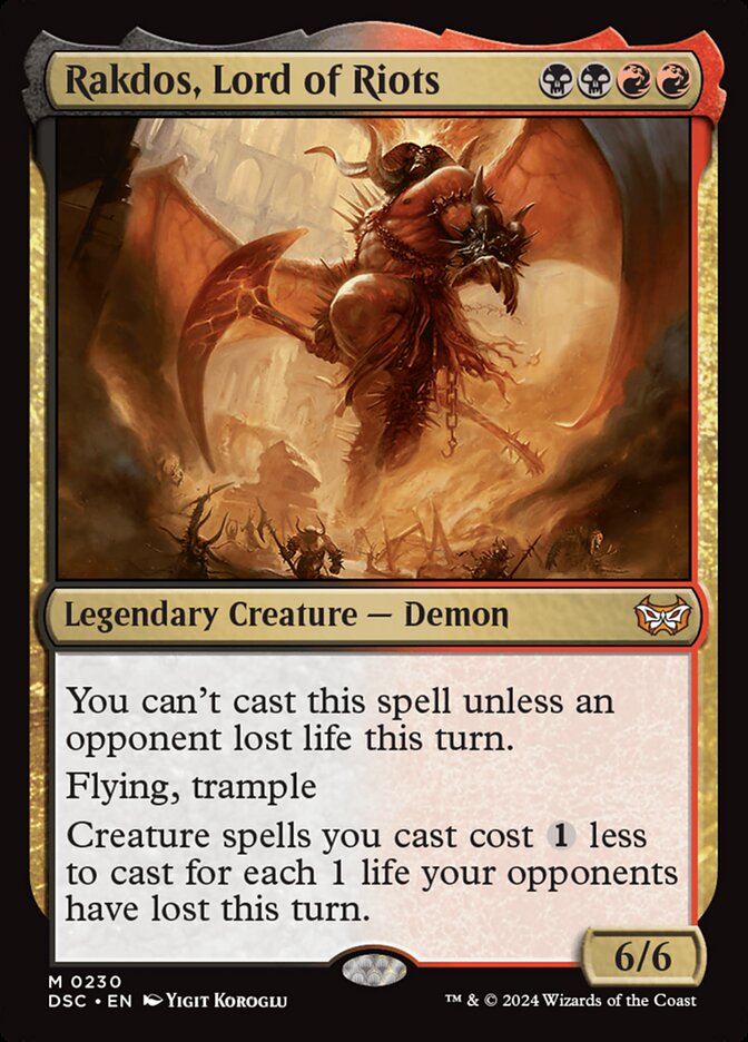 image Rakdos, Lord of Riots