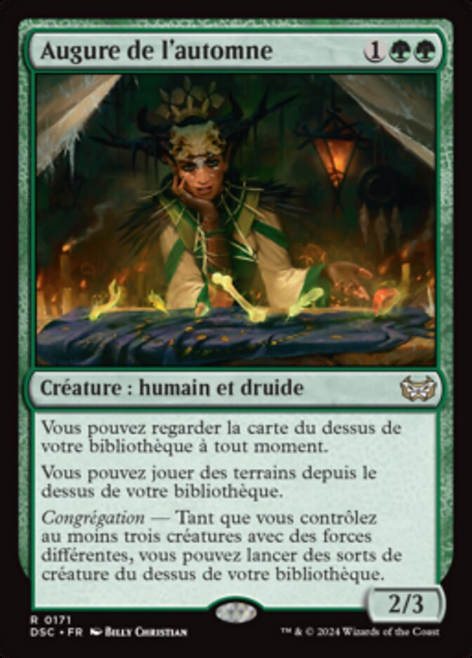 image Augure de l'automne