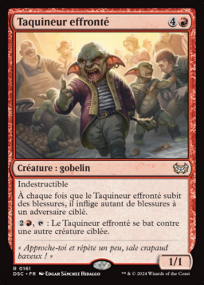 image Taquineur effronté