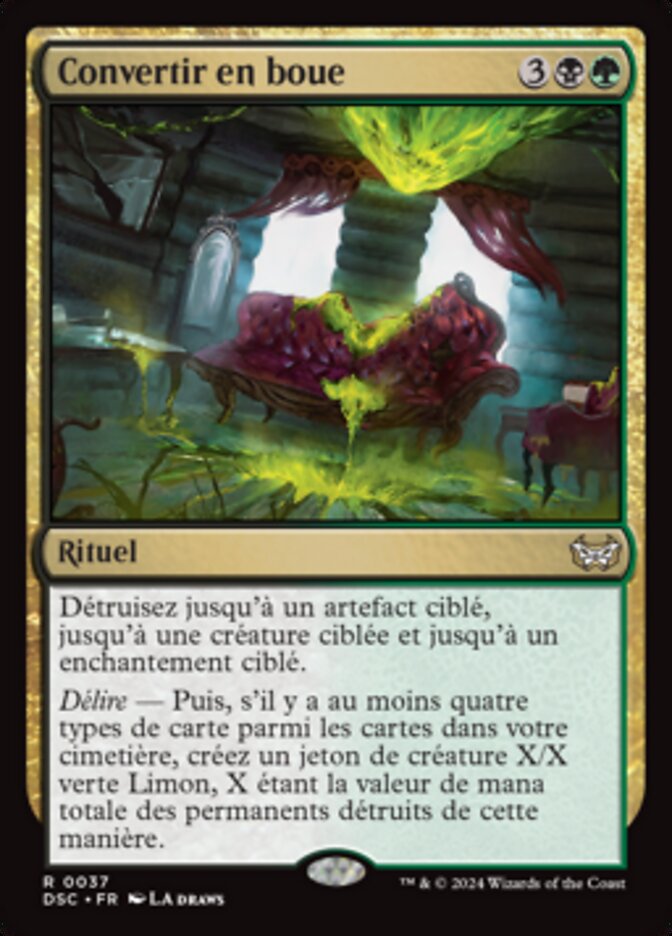 image Convertir en boue