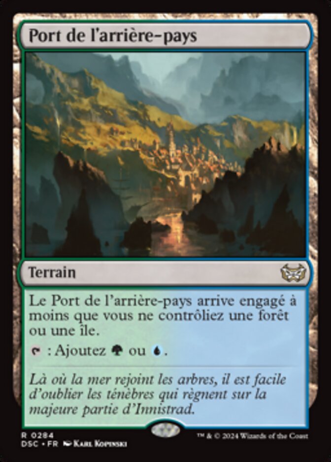 image Port de l'arrière-pays