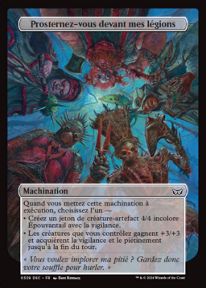 image Prosternez-vous devant mes légions