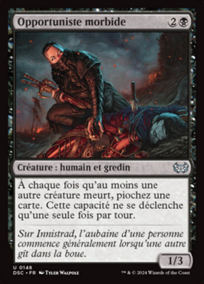 image Opportuniste morbide