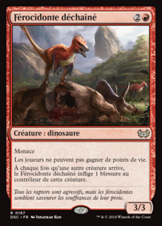 image Férocidonte déchaîné