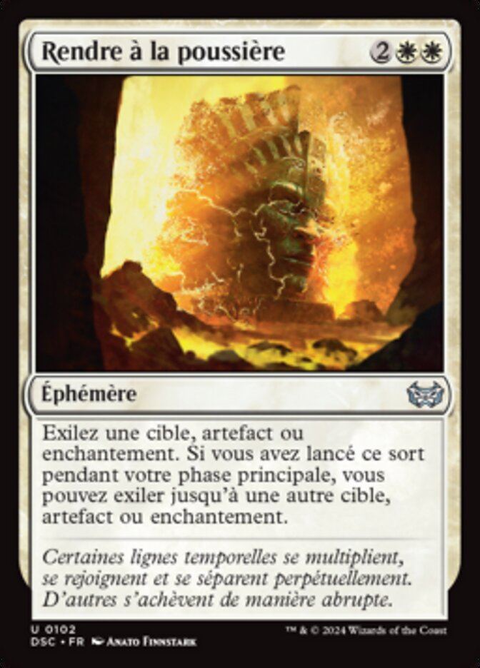 image Rendre à la poussière