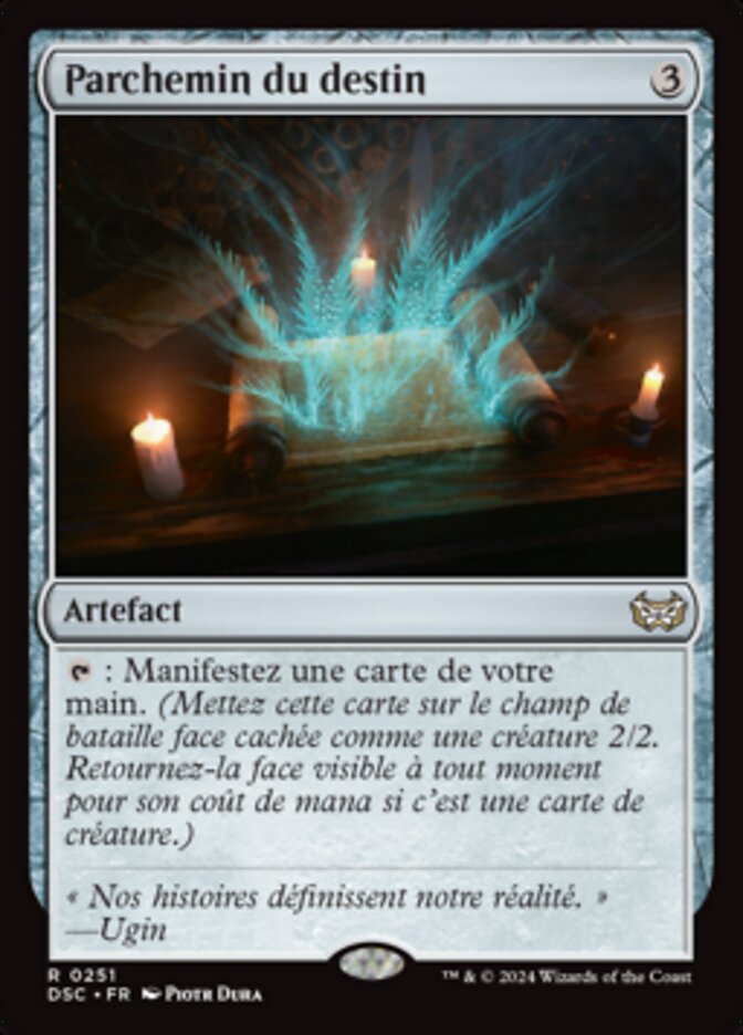 image Parchemin du destin