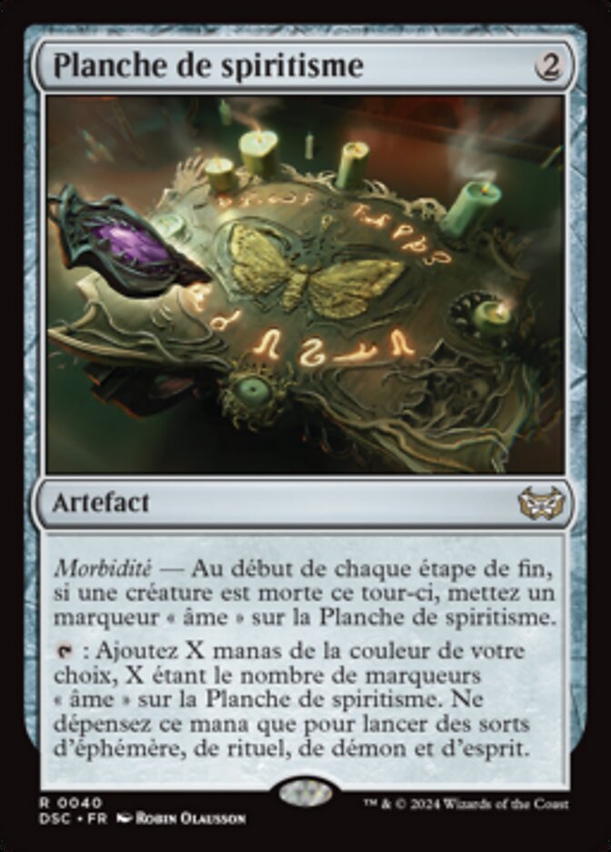 image Planche de spiritisme