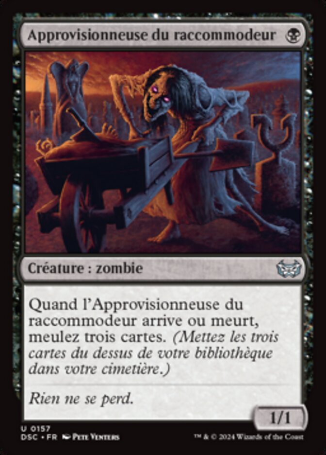 image Approvisionneuse du raccommodeur