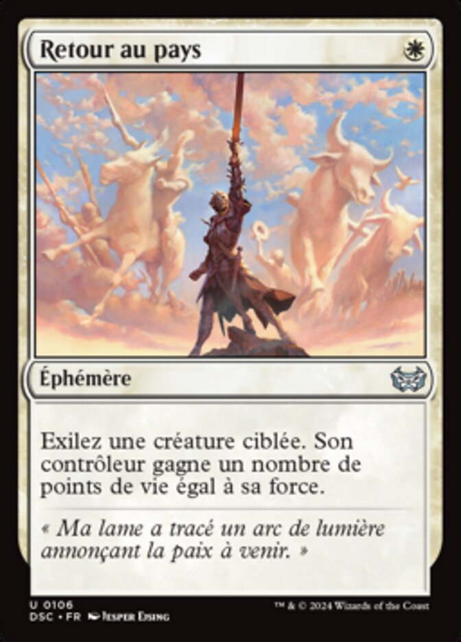 image Retour au pays