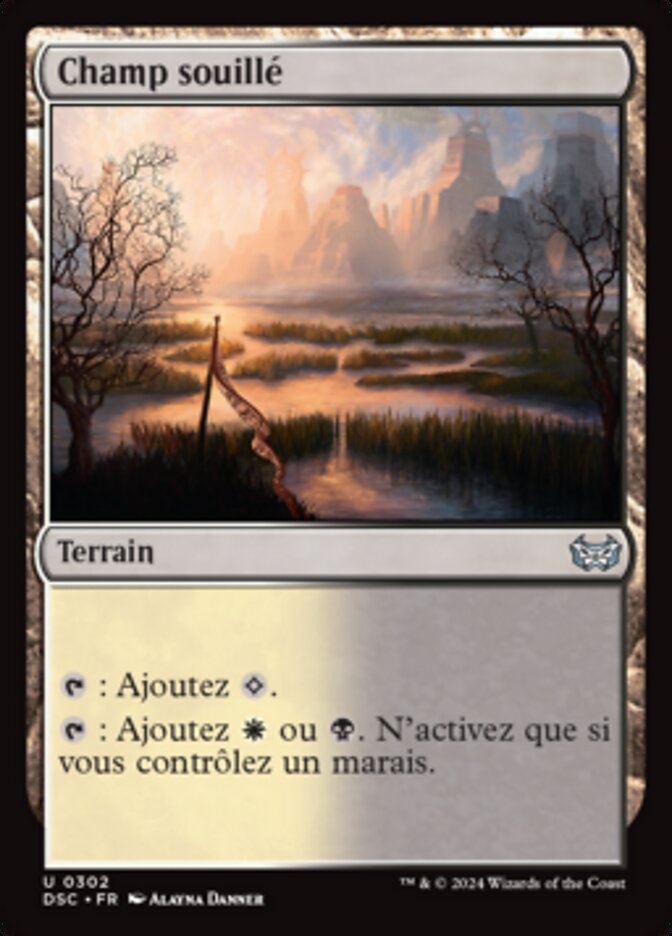 image Champ souillé