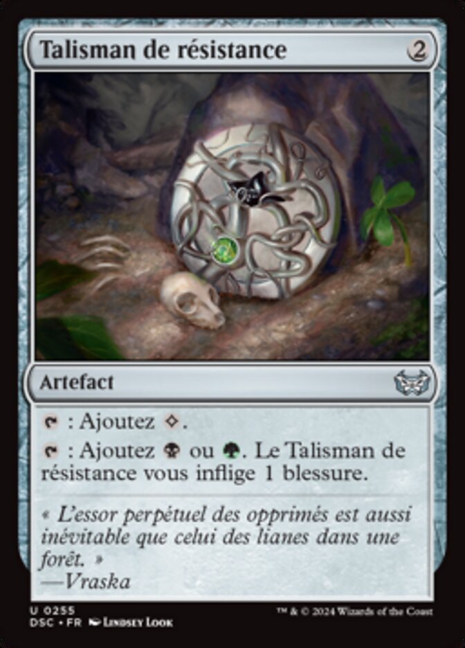 image Talisman de résistance