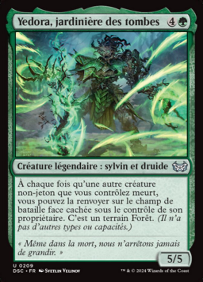 image Yedora, jardinière des tombes