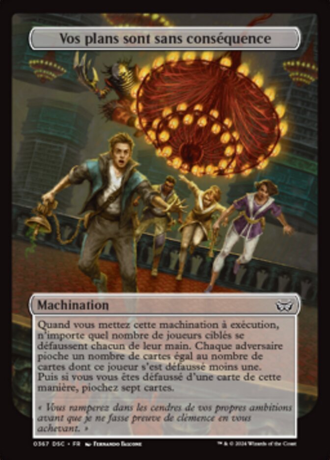 image Vos plans sont sans conséquence