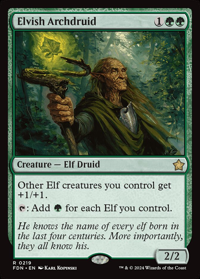 image Elvish Archdruid