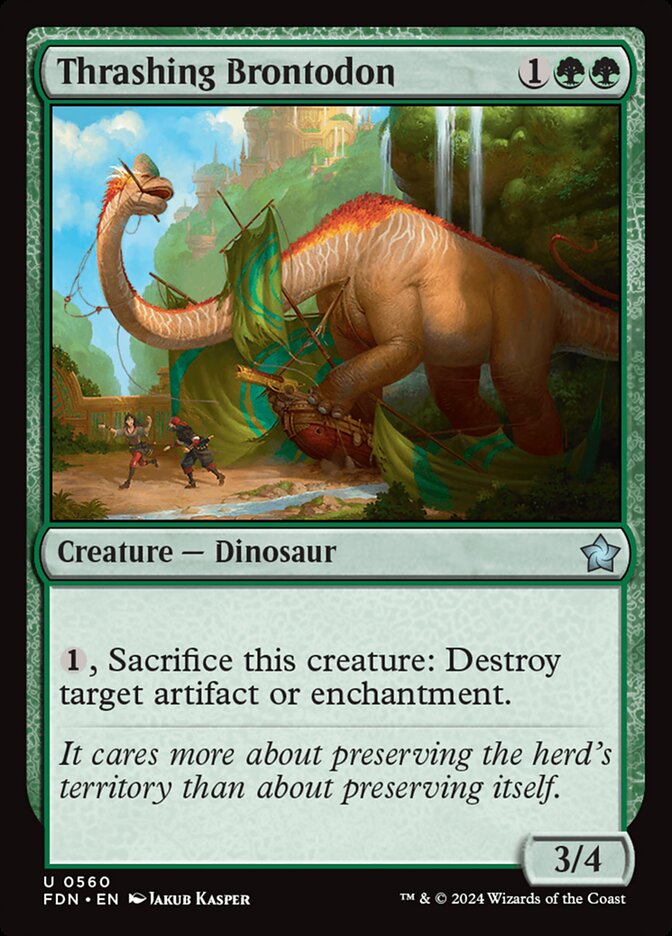 image Thrashing Brontodon