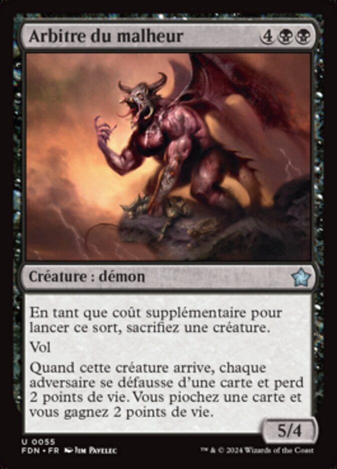 image Arbitre du malheur