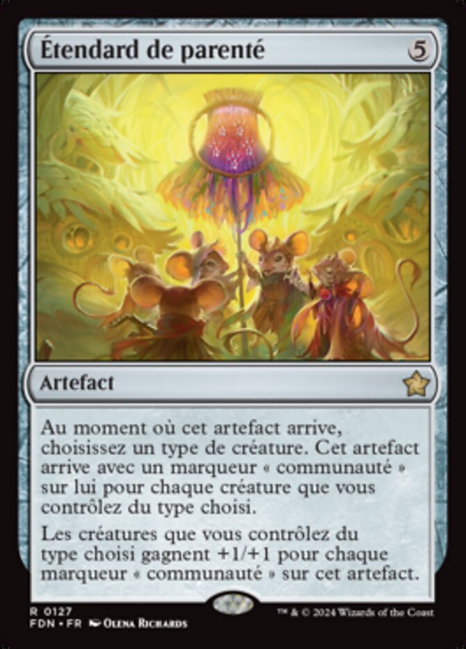 image Étendard de parenté