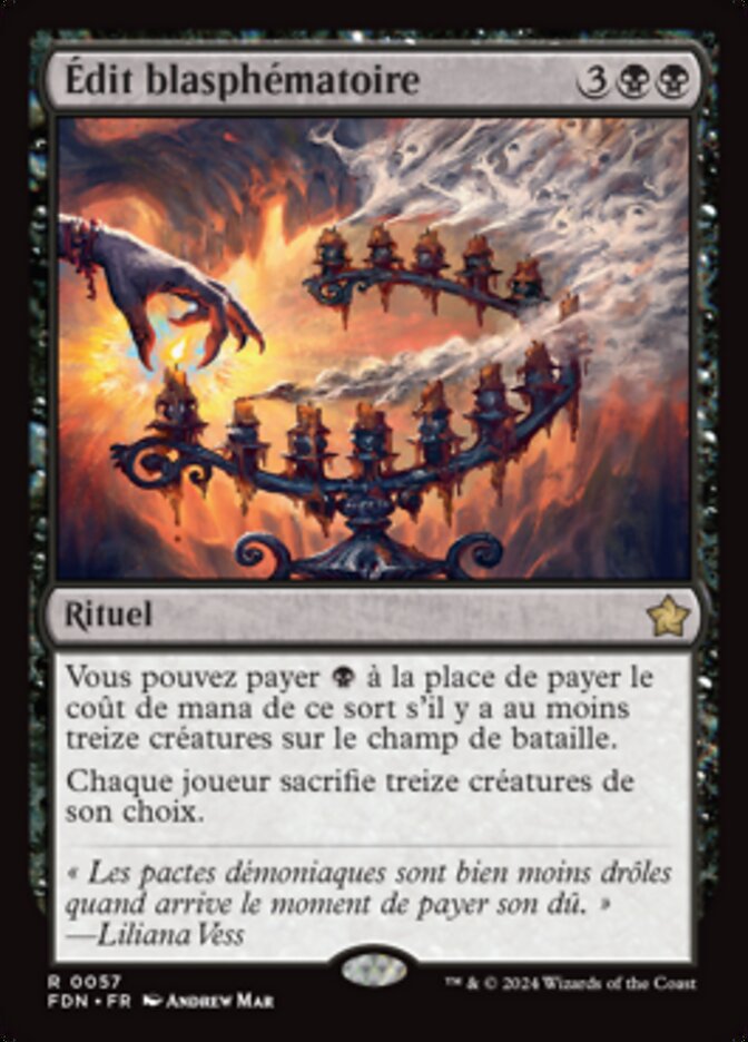 image Édit blasphématoire